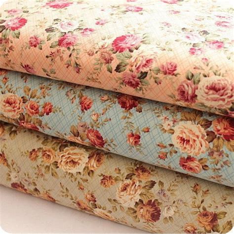 vintage style fabric by the yard|vintage cotton fabric for quilting.